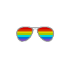 Rainbow Giraffe