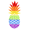 Gay Pride Summer Pineapple