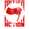 Antifa Action – Alerta! Alerta! (red-white)