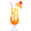 Tequila Sunrise Cocktail Longdrink Gift