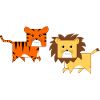 Lion tiger