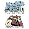 Koala coalición zarigüeya oposición animales zoológico