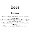 Beer (Bier) Definition Dictionary