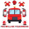 Freiwillige Feuerwehr Feuerwehrmann (Geschenkidee)