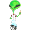 Funny alien