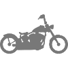old motorcycle big handlebars