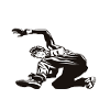 Parkour Freerunner Graffiti