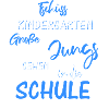 Tschüss Kindergarten Schulanfang
