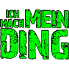 Ich mach mein Ding - grün