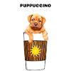 Puppuccino puppy cappuccino