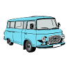 Barkas B1000 blue