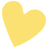 Yellow heart