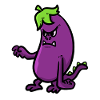 Eggplant Monster Eggplant Monster