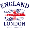 Distressed Union Jack London Emblem