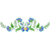 flower blue