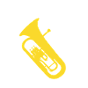 Euphonium - HEAVY METAL - Baritone, Gift