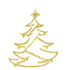 eleganter Weihnachtsbaum