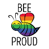 Bee Proud lgbt gift