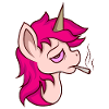 Bekifftes Einhorn
