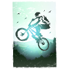 BMX Plakat / BMX Plakat Print / BMX Tapet