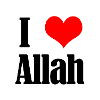 I love Allah