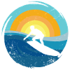 Surfer - Surfboard