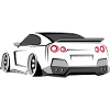 GTR Racing Tuner Symbol Gift Idea