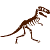 prehistoric dinosaur skeleton