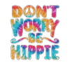 Hippie Vegan Peace Flower