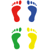 Empreinte du pied