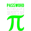 Password is Pi Digits
