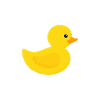 Badeente Gummiente