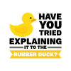 Programmer rubber duck debug