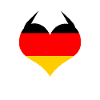 German Heart Germany Deutschland Horns product