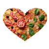 Pizza heart