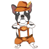 French Bulldog Costume Bavarian Gift