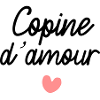 copine d amour coeur