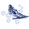 skiing