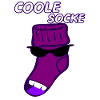 Coole Socke witzig Geschenk Idee