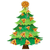 Christmas Tree Pizza Christmas