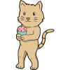 Gâteau de chat