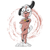 naked sheared sheep