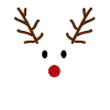 Christmas motif reindeer