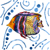 Bunter Fisch