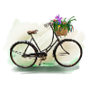 Bicycle with flowers