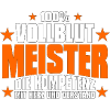 Meister Meisterbrief Geschenk