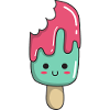 Glace kawaii mignon