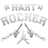 Hard rock music