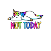 Heute Regenbogen-Einhorn