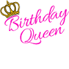 Birthday Queen Partnerlook Statement Funny